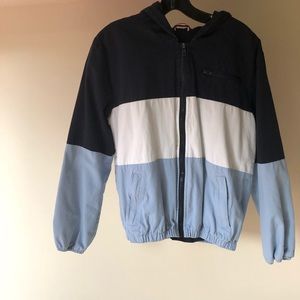 Brandy Melville blue Windbreaker